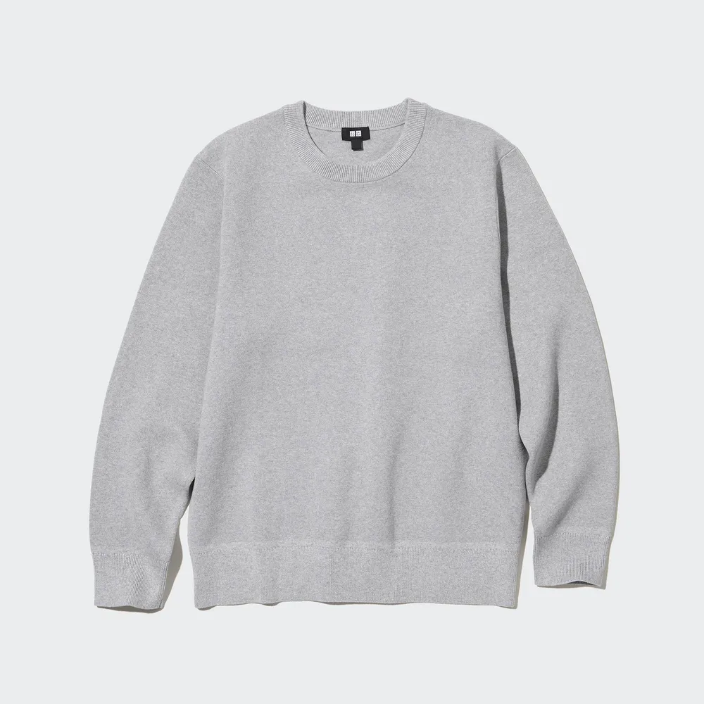 WASHABLE MILANO RIBBED CREW NECK SWEATER