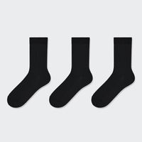 Wide Ribbed Socks (3 Pairs)