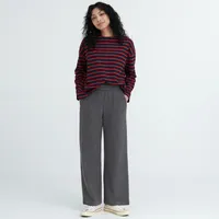 EXTRA STRETCH WAFFLE STRAIGHT PANTS