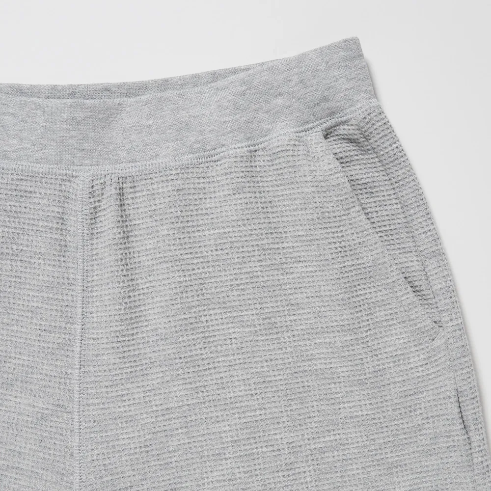 Relax in all-way stretch with Ultra Stretch Waffle Straight Pants