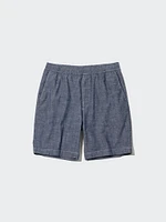 Chambray Stretch Easy Shorts | 8"