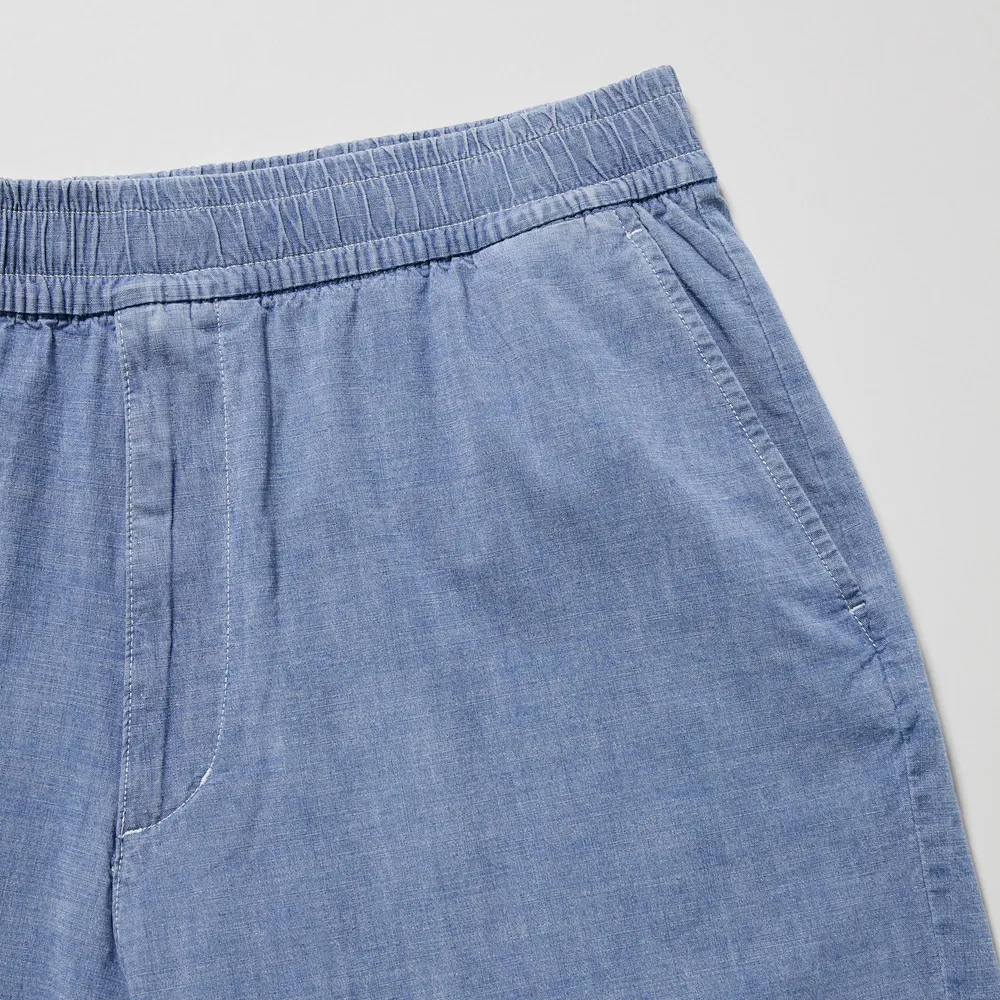 STRETCH EASY SHORTS (CHAMBRAY)