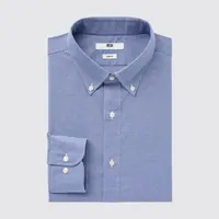 Easy Care Checked Stretch Slim-Fit Long-Sleeve Shirt