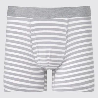 UNIQLO Low-Rise Cotton Striped Boxer Briefs