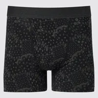 COTTON PATCHWORK BOXER BRIEFS