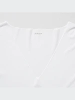 AIRism Mesh Anti-Odor T-Shirt | V-Neck