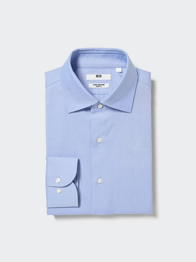 Super Non-Iron Slim Shirt | Spread Collar