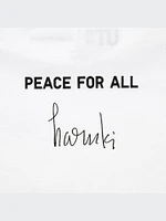 PEACE FOR ALL Graphic T-Shirt | Haruki Murakami