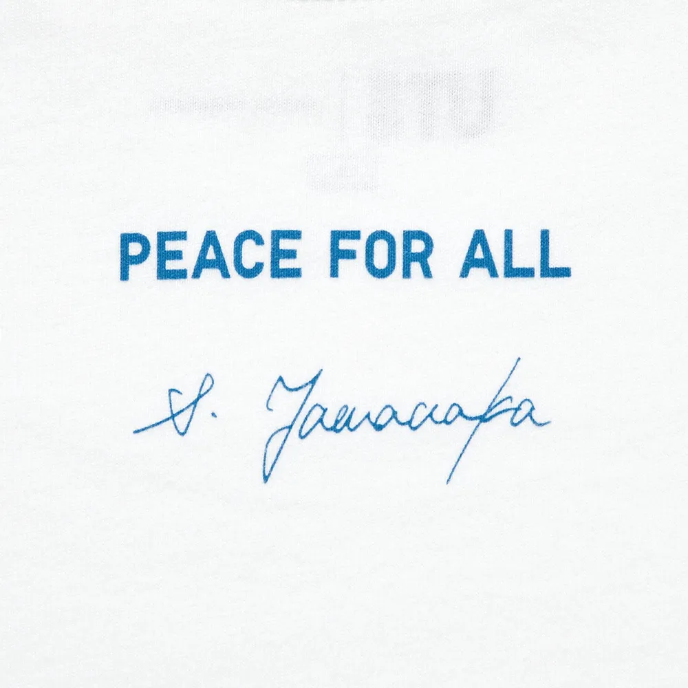 PEACE FOR ALL (SHINYA YAMANAKA) SHORT SLEEVE GRAPHIC T-SHIRT