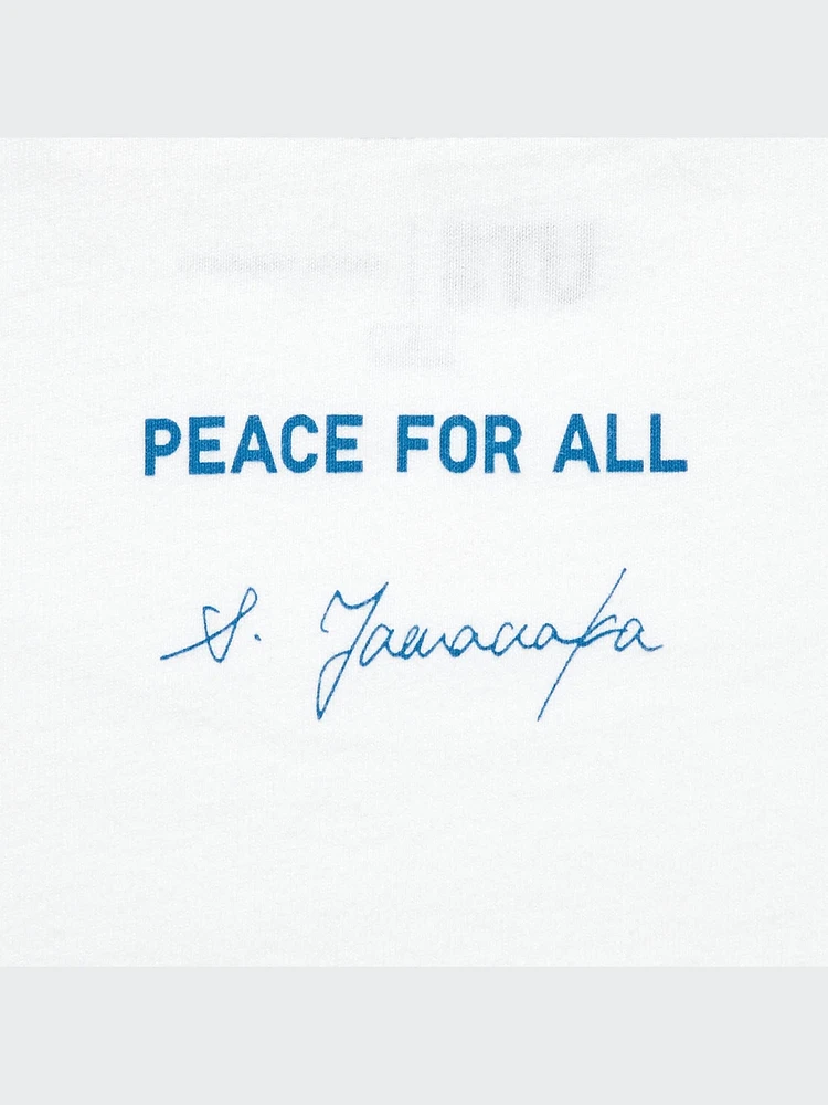 PEACE FOR ALL Graphic T-Shirt | Shinya Yamanaka
