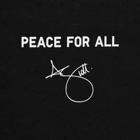 PEACE FOR ALL (ADAM SCOTT) SHORT SLEEVE GRAPHIC T-SHIRT