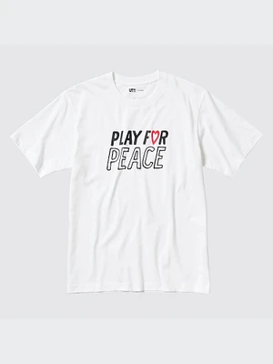 PEACE FOR ALL Graphic T-Shirt | Kei Nishikori