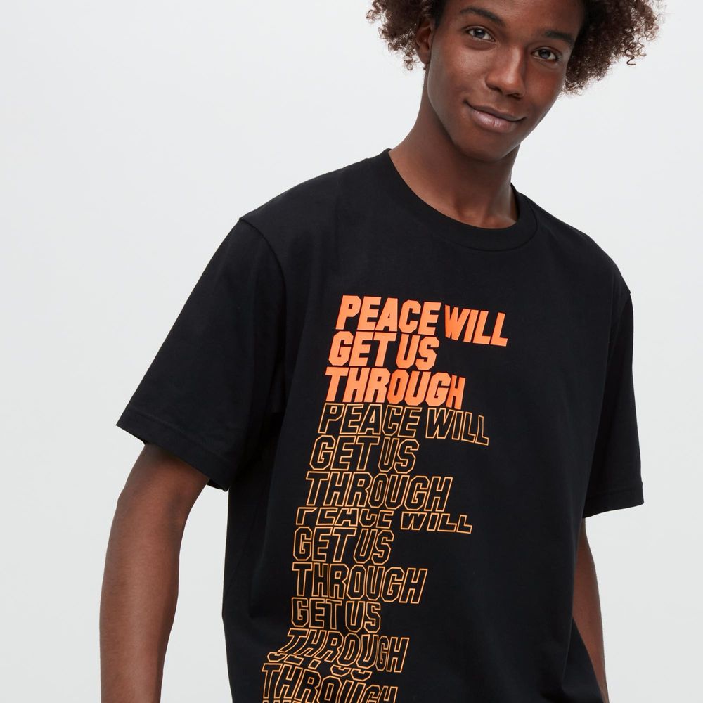 PEACE FOR ALL (SHINGO KUNIEDA) SHORT SLEEVE GRAPHIC T-SHIRT