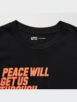 PEACE FOR ALL Graphic T-Shirt | Shingo Kunieda