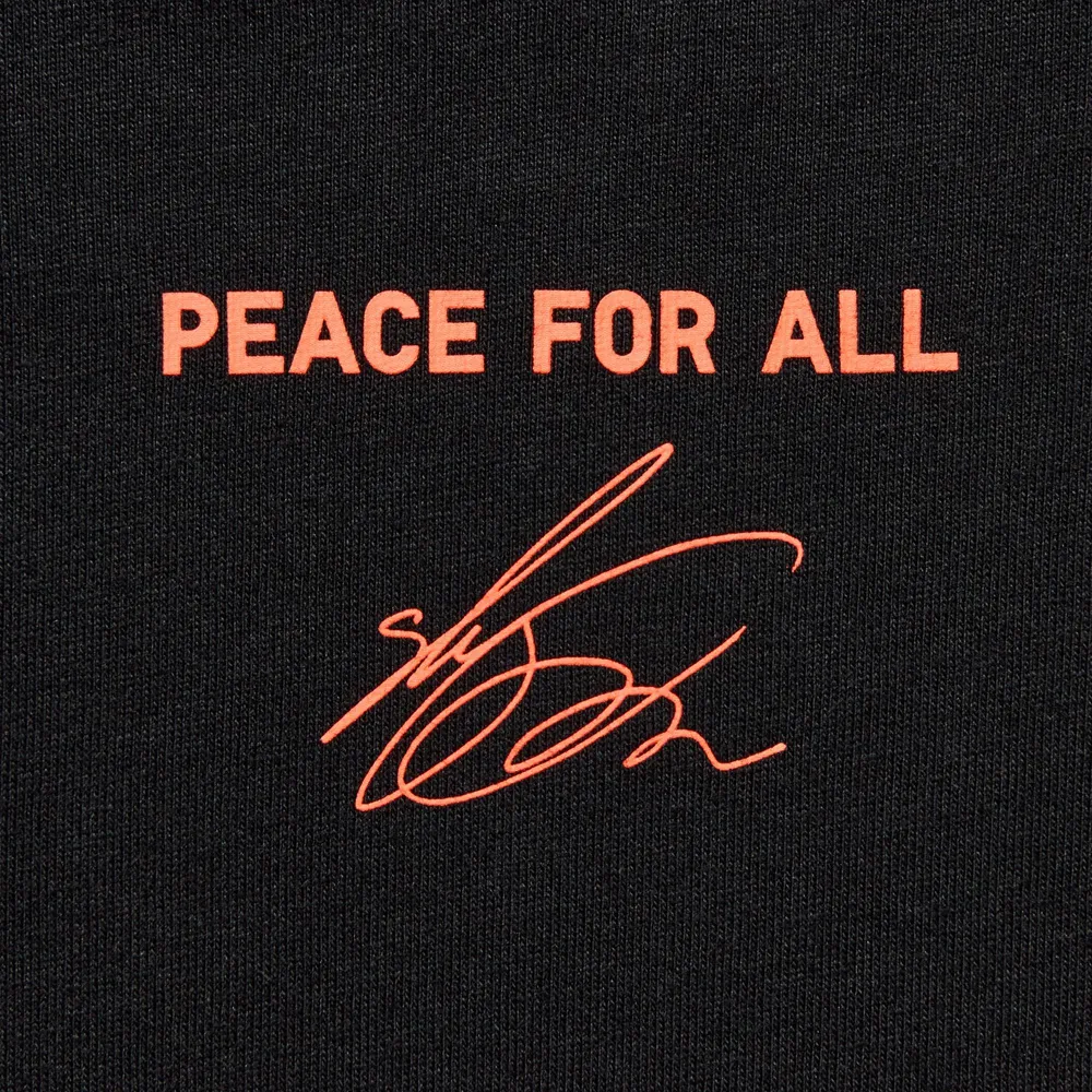 PEACE FOR ALL (SHINGO KUNIEDA) SHORT SLEEVE GRAPHIC T-SHIRT