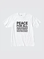 PEACE FOR ALL Graphic T-Shirt | Kashiwa Sato