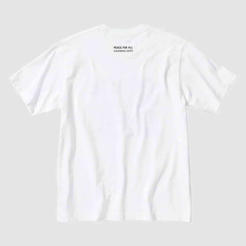 PEACE FOR ALL (SASHIWA SATO) SHORT SLEEVE GRAPHIC T-SHIRT