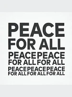 PEACE FOR ALL Graphic T-Shirt | Kashiwa Sato