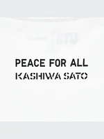 PEACE FOR ALL Graphic T-Shirt | Kashiwa Sato