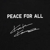 PEACE FOR ALL (KOSUKE KAWAMURA) SHORT SLEEVE GRAPHIC T-SHIRT