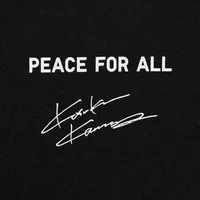 PEACE FOR ALL Short-Sleeve Graphic T-Shirt (Kosuke Kawamura)