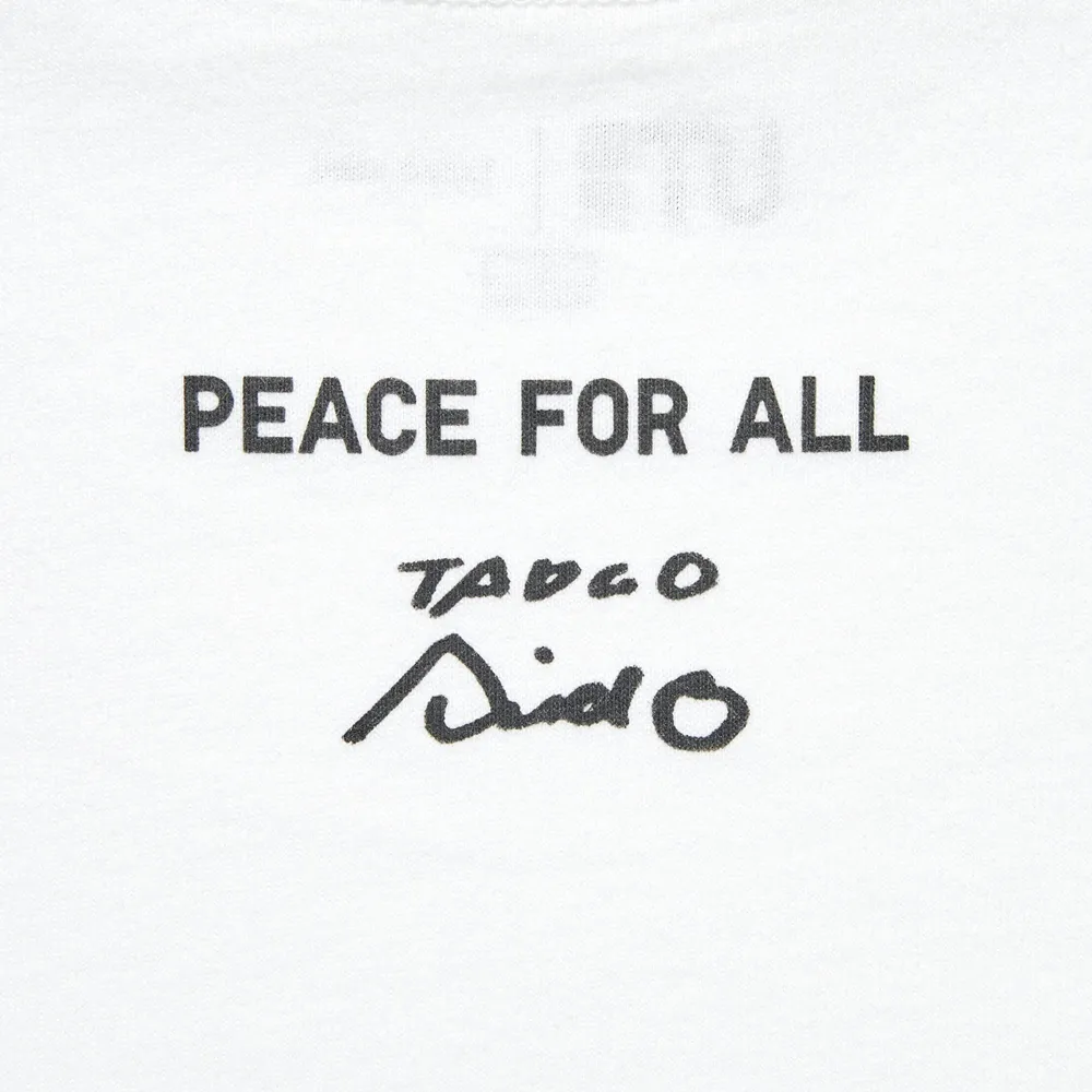 PEACE FOR ALL (TADAO ANDO) SHORT SLEEVE GRAPHIC T-SHIRT