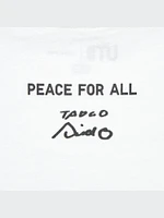 PEACE FOR ALL Graphic T-Shirt | Tadao Ando