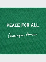 PEACE FOR ALL Graphic T-Shirt | Christophe Lemaire