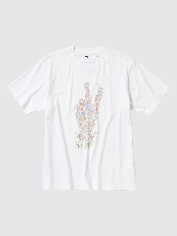 PEACE FOR ALL Graphic T-Shirt | JW Anderson