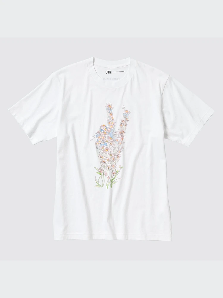 PEACE FOR ALL (JW ANDERSON) SHORT SLEEVE GRAPHIC T-SHIRT