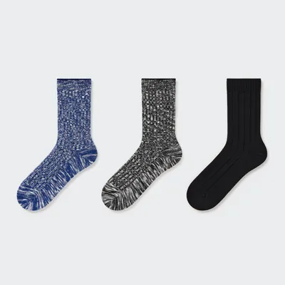 Chaussettes en tissu flammé (Lot de 3)