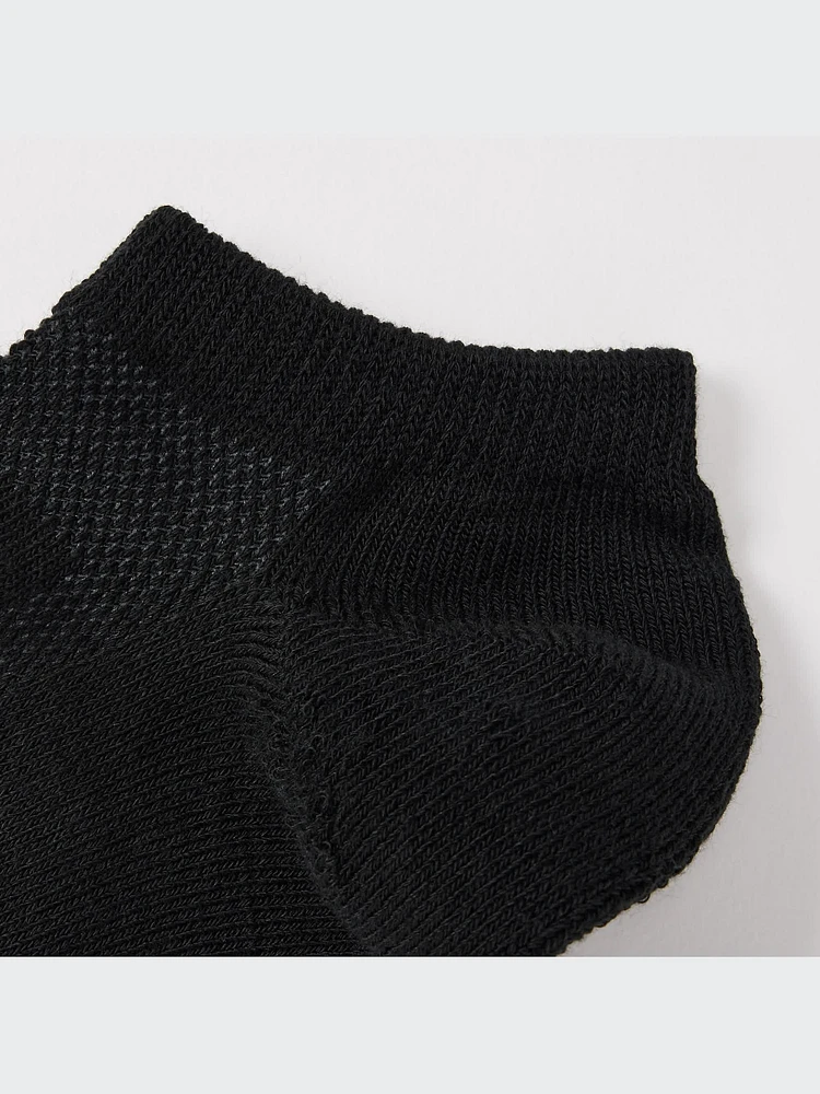 Pile Mesh Short Socks