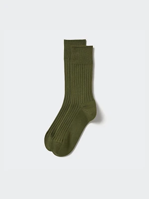 SUPIMA® Cotton Wide Ribbed Socks