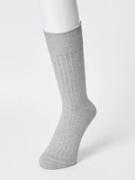 SUPIMA® Cotton Wide Ribbed Socks