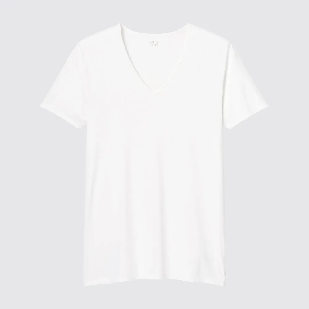 AIRism V-NECK SHORT SLEEVE T-SHIRT