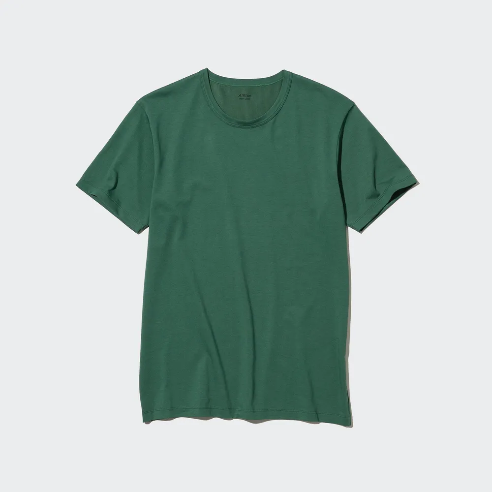 AIRism COTTON CREW NECK SHORT SLEEVE T-SHIRT