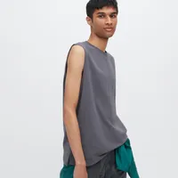 AIRism Cotton Sleeveless T-Shirt