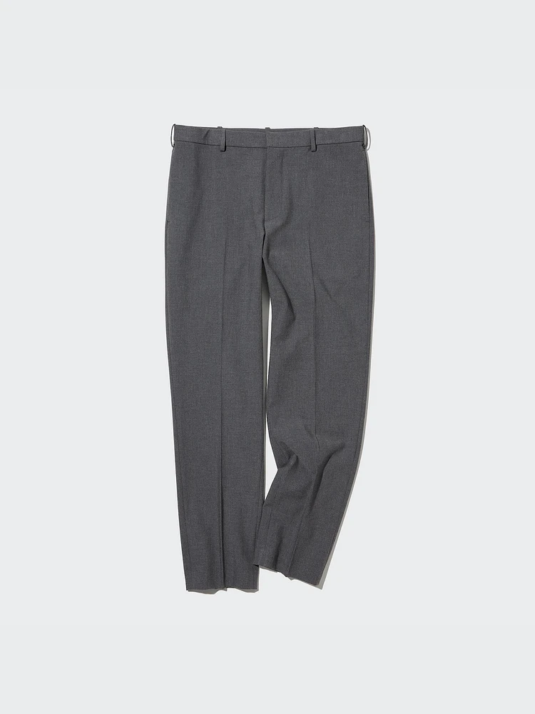 SMART ANKLE PANTS (WOOL LIKE) (LONG)