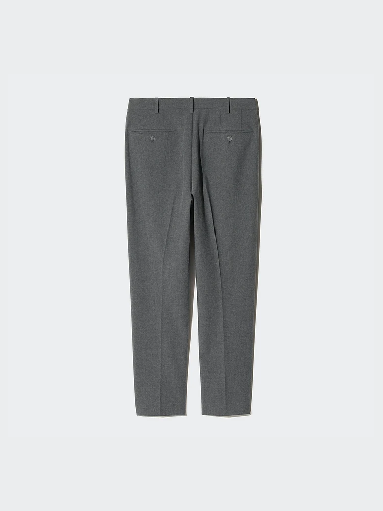 SMART ANKLE PANTS (WOOL LIKE) (LONG)