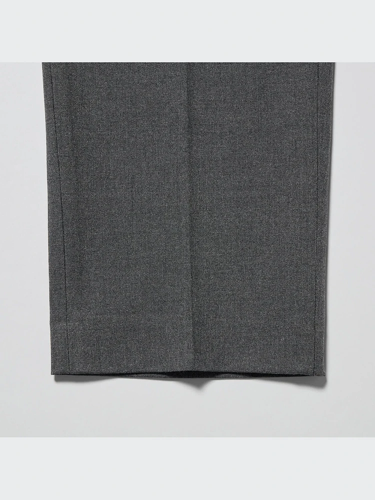 SMART ANKLE PANTS (WOOL LIKE) (LONG)