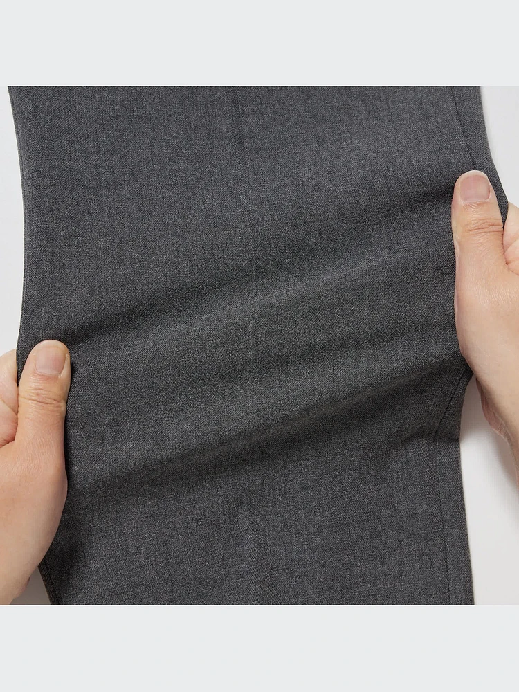 SMART ANKLE PANTS (WOOL LIKE) (LONG)