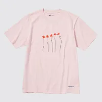 PEACE FOR ALL Short-Sleeve Graphic T-Shirt (Hana Tajima)