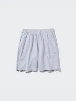 Dry Stretch Easy Shorts | Seersucker 8"