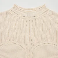 Check styling ideas for「Jersey Relaxed Jacket、3D Knit Mesh Half-Sleeve  Sweater (Mame Kurogouchi)」