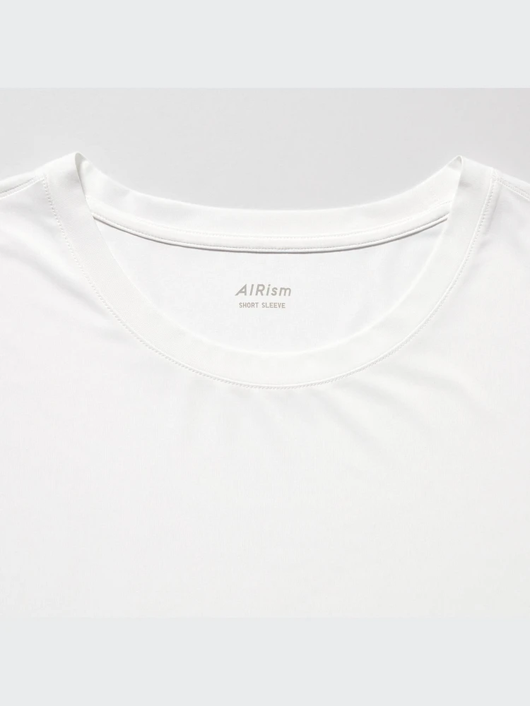 AIRism CREW NECK SHORT SLEEVE T-SHIRT
