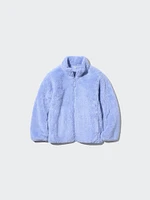 FLUFFY YARN FLEECE FULL-ZIP JACKET