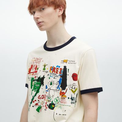 UT ARCHIVE UT (SHORT SLEEVE GRAPHIC T-SHIRT)(JEAN-MICHEL BASQUIAT