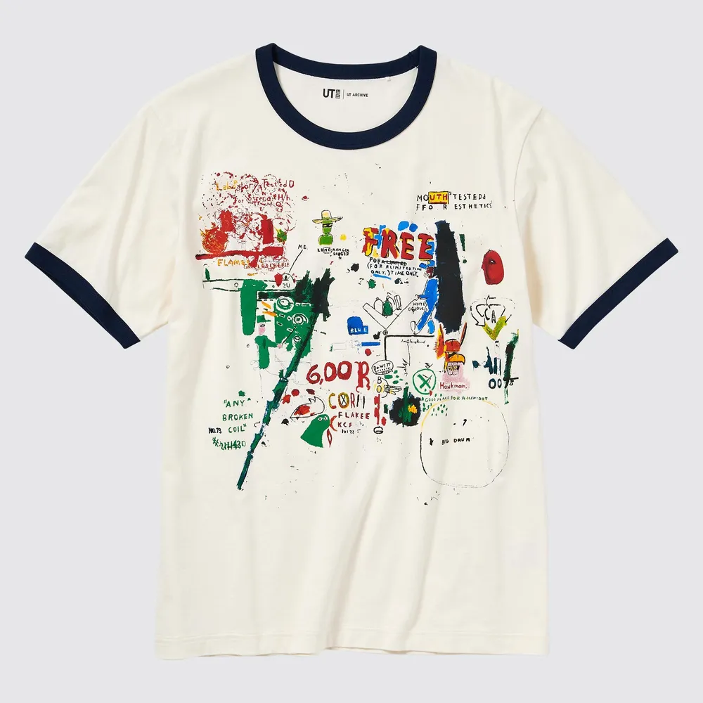 UT ARCHIVE UT (SHORT SLEEVE GRAPHIC T-SHIRT)(JEAN-MICHEL BASQUIAT