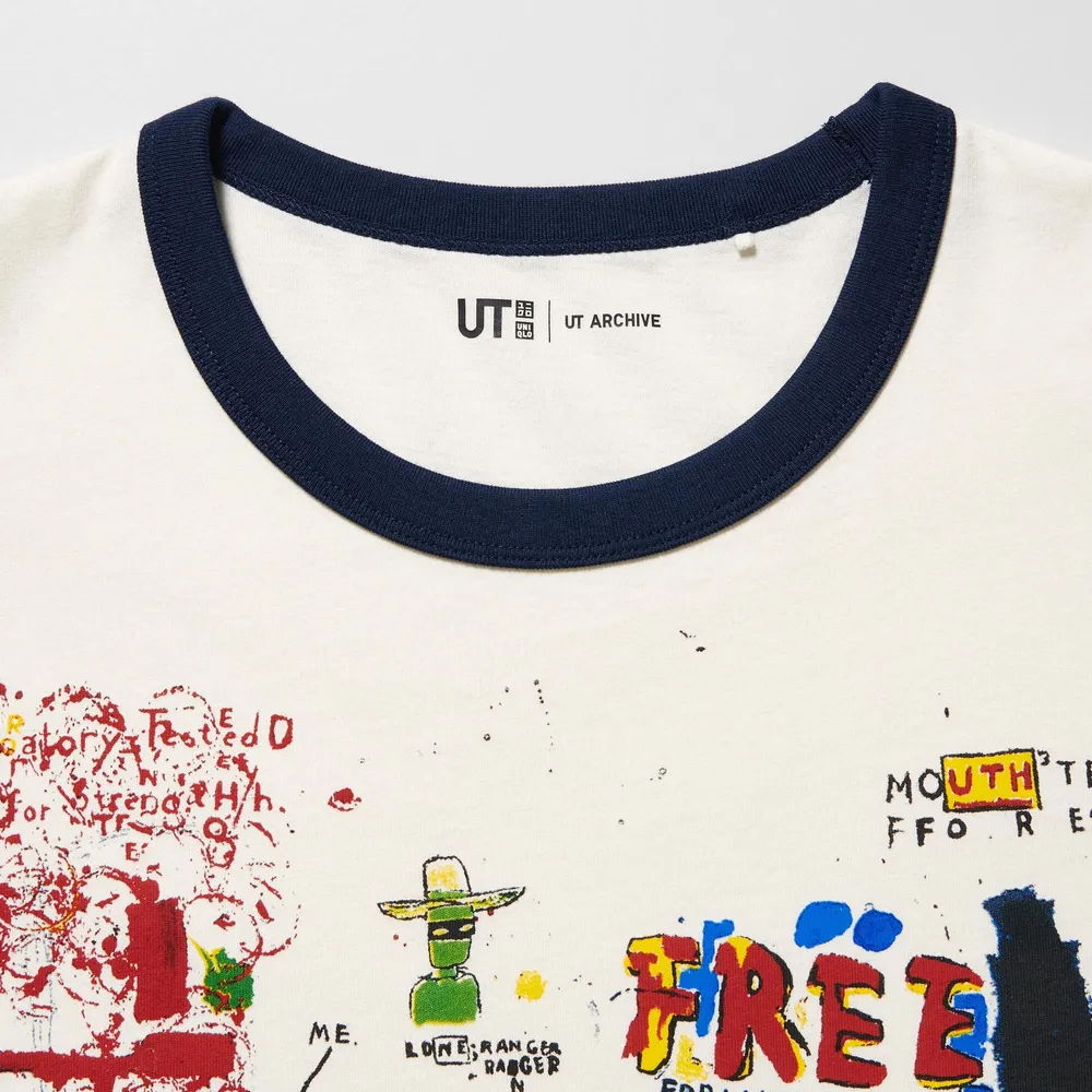 UT ARCHIVE UT (SHORT SLEEVE GRAPHIC T-SHIRT)(JEAN-MICHEL BASQUIAT