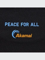 PEACE FOR ALL (AKAMAI TECHNOLOGIES) SHORT SLEEVE GRAPHIC T-SHIRT